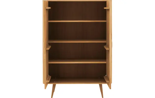 Goossens opbergkast bjarte blank eiken - 8215663-03