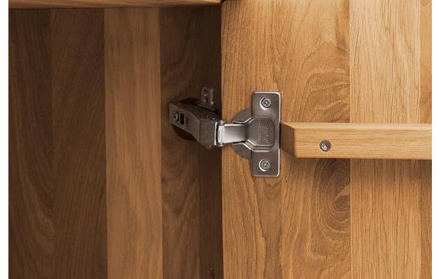 Goossens opbergkast bjarte blank eiken - 8215663-08
