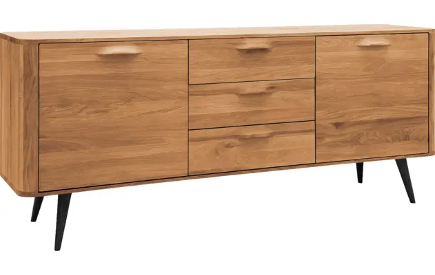 Goossens dressoir bjarte blank eiken - 8215669-02