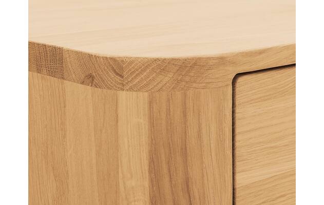 Goossens dressoir bjarte blank eiken - 8215670-04