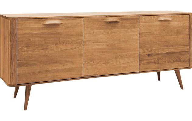 Goossens dressoir bjarte blank eiken - 8215672-02