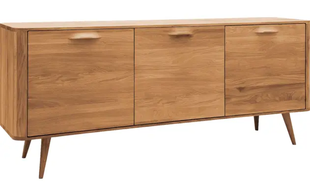 Goossens dressoir bjarte blank eiken - 8215672-02