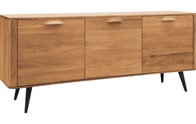 Goossens dressoir bjarte blank eiken - 8215673-02