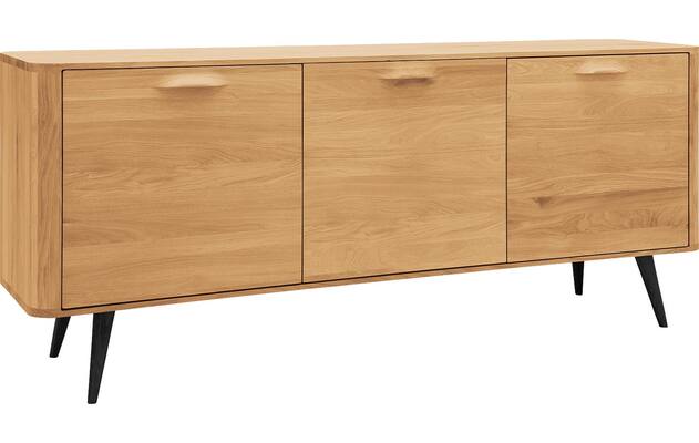 Goossens dressoir bjarte blank eiken - 8215675-02