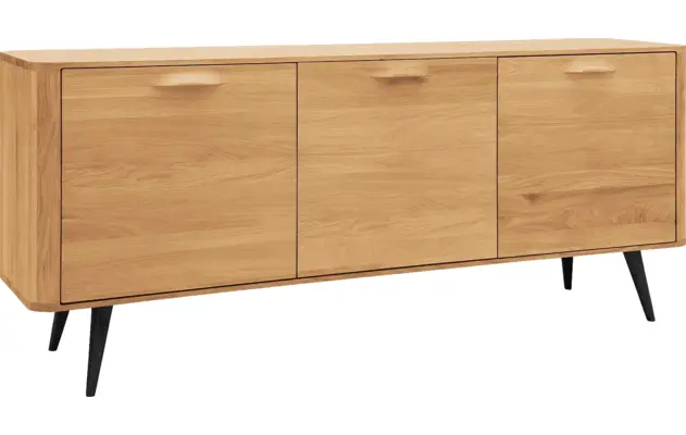 Goossens dressoir bjarte blank eiken - 8215675-02