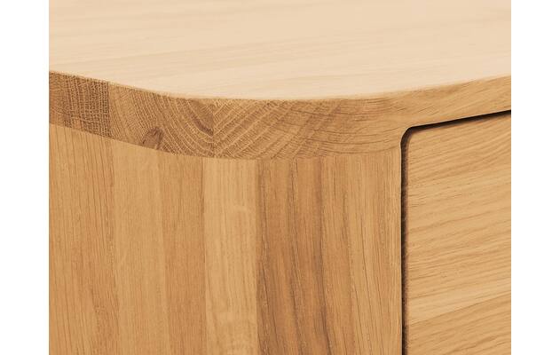 Goossens dressoir bjarte blank eiken - 8215675-04