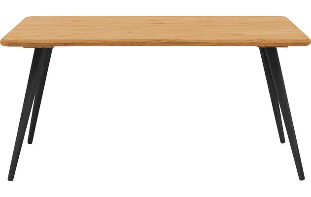 Goossens eettafel bjarte blank eiken - 8215679-01