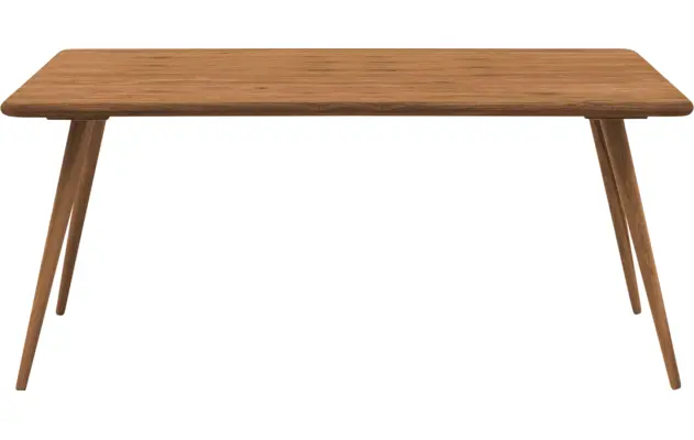 Goossens eettafel bjarte blank eiken - 8215684-01