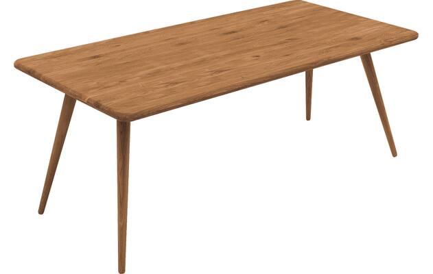 Goossens eettafel bjarte blank eiken - 8215684-03