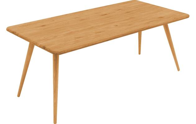 Goossens eettafel bjarte blank eiken - 8215686-03
