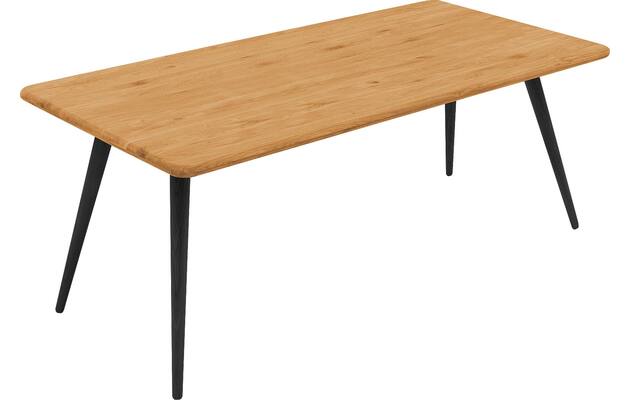 Goossens eettafel bjarte blank eiken - 8215687-03