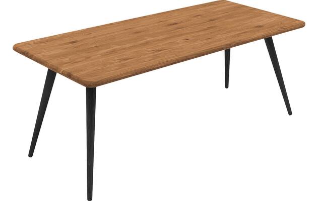 Goossens eettafel bjarte blank eiken - 8215689-03