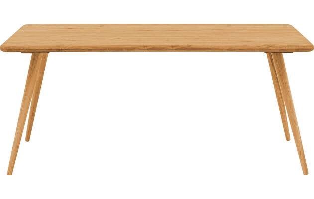 Goossens eettafel bjarte blank eiken - 8215690-01