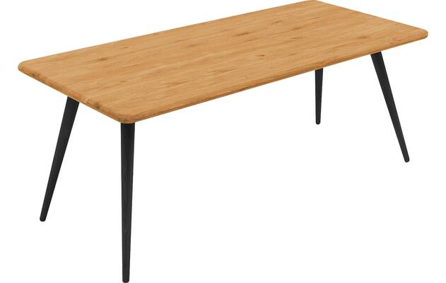 Goossens eettafel bjarte blank eiken - 8215691-03