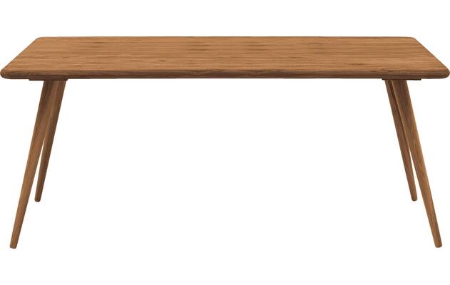 Goossens eettafel bjarte blank eiken - 8215692-01