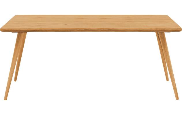Goossens eettafel bjarte blank eiken - 8215694-01
