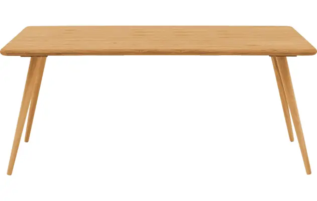 Goossens eettafel bjarte blank eiken - 8215694-01