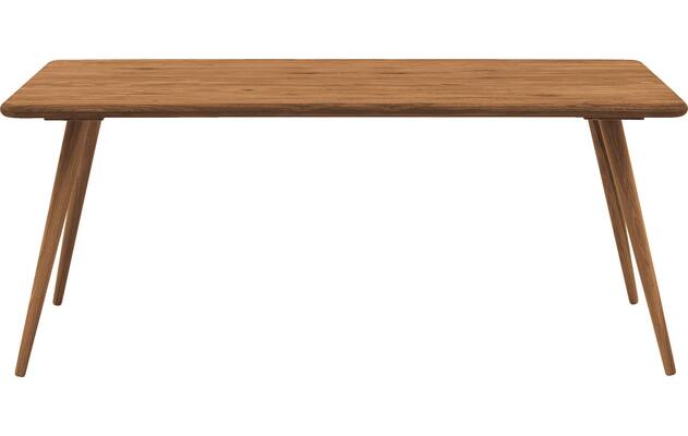 Goossens eettafel bjarte blank eiken - 8215696-01