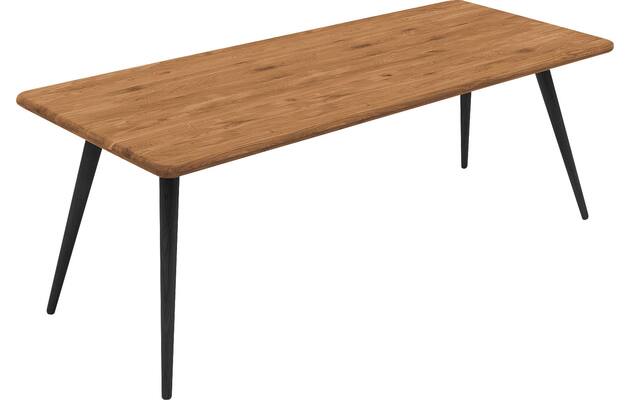 Goossens eettafel bjarte blank eiken - 8215697-03