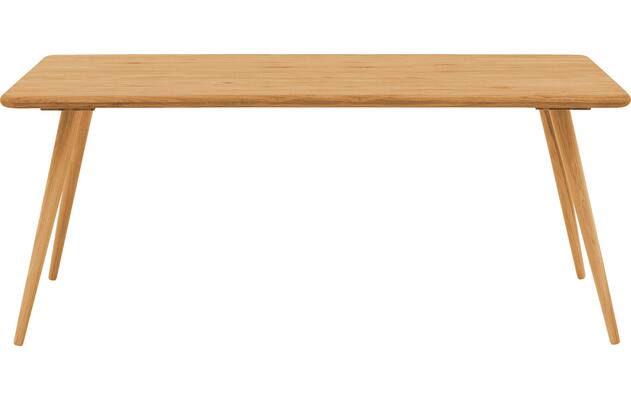 Goossens eettafel bjarte blank eiken - 8215698-01
