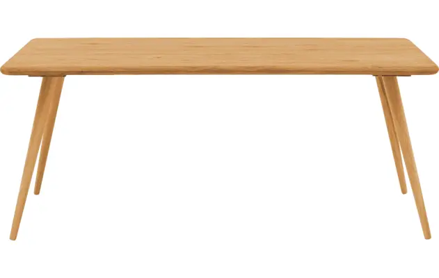 Goossens eettafel bjarte blank eiken - 8215698-01