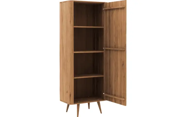 Goossens opbergkast bjarte blank eiken - 8215708-04