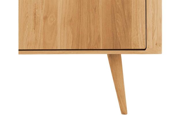 Goossens opbergkast bjarte blank eiken - 8215710-07