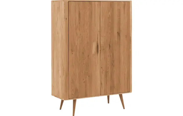 Goossens opbergkast bjarte blank eiken - 8215712-02