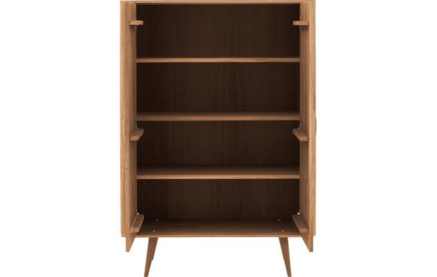Goossens opbergkast bjarte blank eiken - 8215712-03
