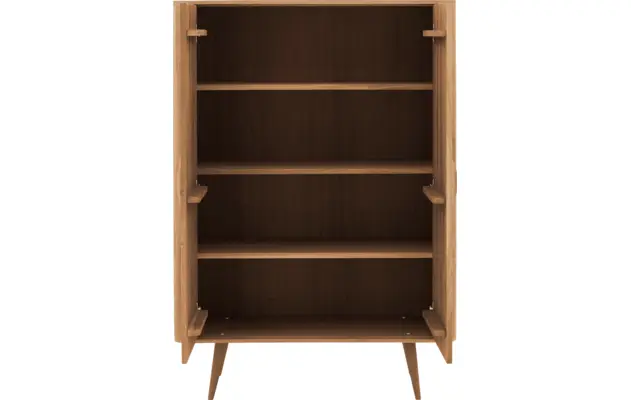 Goossens opbergkast bjarte blank eiken - 8215712-03