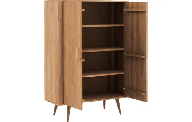 Goossens opbergkast bjarte blank eiken - 8215712-04