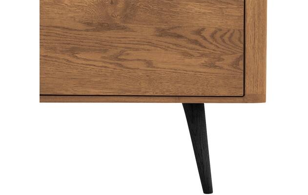 Goossens tv meubel bjarte blank eiken - 8215720-05