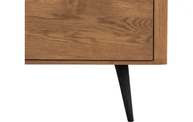 Goossens tv meubel bjarte blank eiken - 8215720-05