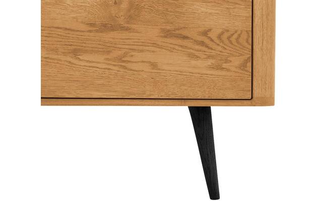 Goossens tv meubel bjarte blank eiken - 8215722-05