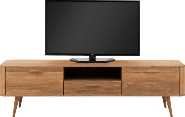 Goossens tv dressoir bjarte blank eiken - 8215723-02