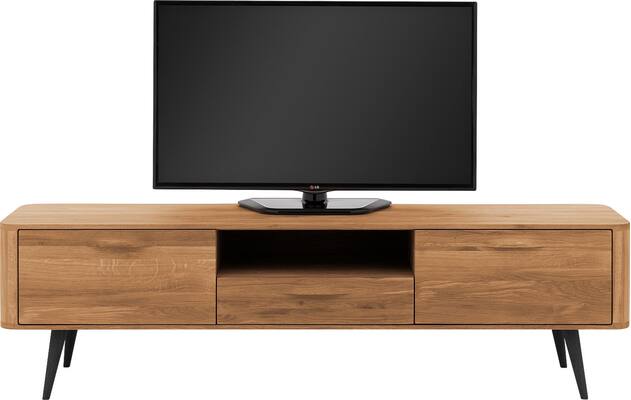 Goossens tv dressoir bjarte blank eiken - 8215724-02