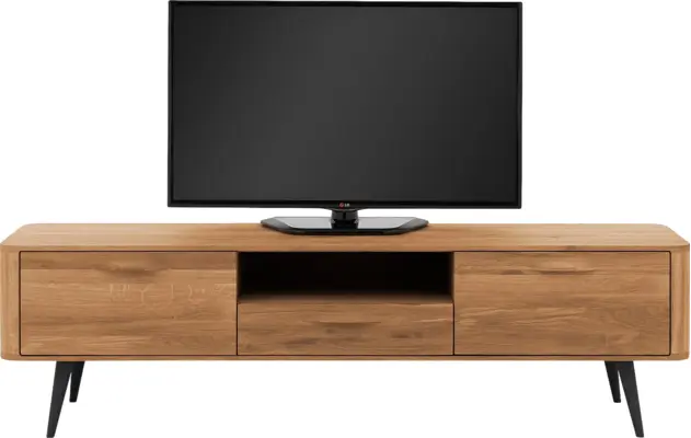 Goossens tv dressoir bjarte blank eiken - 8215724-02