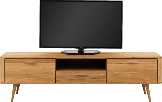 Goossens tv dressoir bjarte blank eiken - 8215725-02