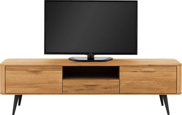 Goossens tv dressoir bjarte blank eiken - 8215726-02