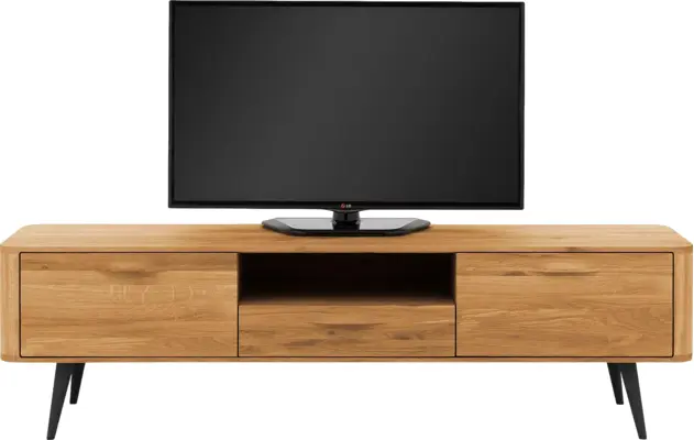 Goossens tv dressoir bjarte blank eiken - 8215726-02