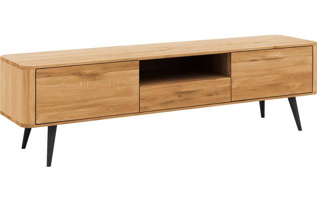 Goossens tv dressoir bjarte blank eiken - 8215726-03
