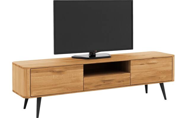 Goossens tv dressoir bjarte blank eiken - 8215726-04
