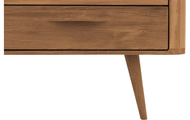 Goossens tv meubel bjarte blank eiken - 8215727-05