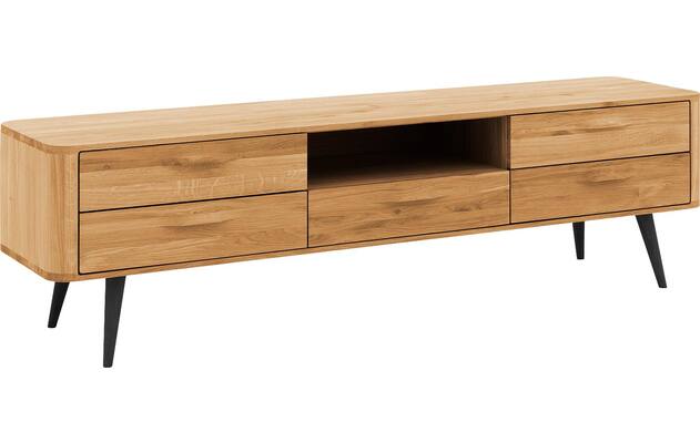 Goossens tv meubel bjarte blank eiken - 8215730-03