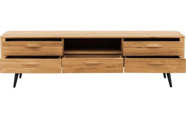 Goossens tv meubel bjarte blank eiken - 8215730-08
