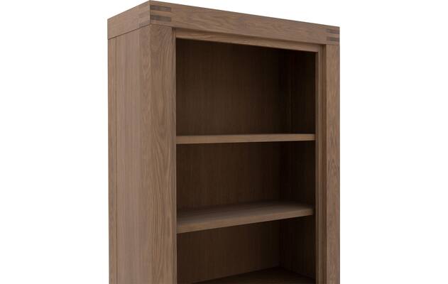 Goossens boekenkast clear blank eiken - 8215784-05