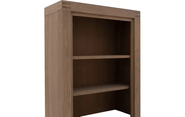 Goossens boekenkast clear blank eiken - 8215784-05