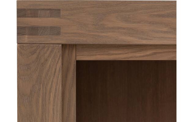 Goossens boekenkast clear blank eiken - 8215784-06