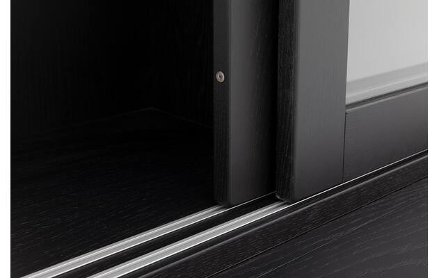 Goossens buffetkast clear zwart eiken - 8215787-09