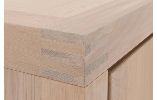 Goossens dressoir clear wit eiken - 8215806-07